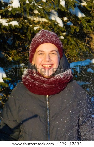 Similar – Foto Bild Schnee macht glücklich !