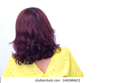 Short Brown Hair Back Stock Photos Images Photography