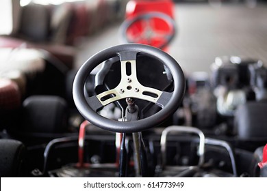 Photo Of Go Kart Steering Wheel