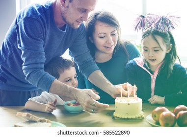 Photo Gradient Style with Family Event Birthday Party Togetherness