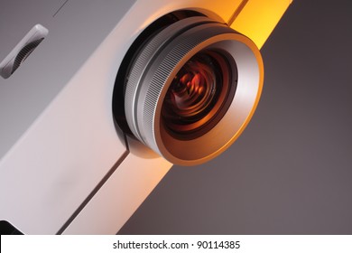 A Photo Of Home Cinema Projector With Space For Your Text