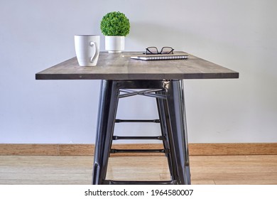 A Photo Of A Home Office Setup