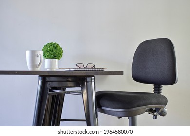 A Photo Of A Home Office Setup