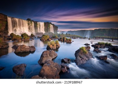 Photo of the Iguazu Falls in Brazil - Powered by Shutterstock