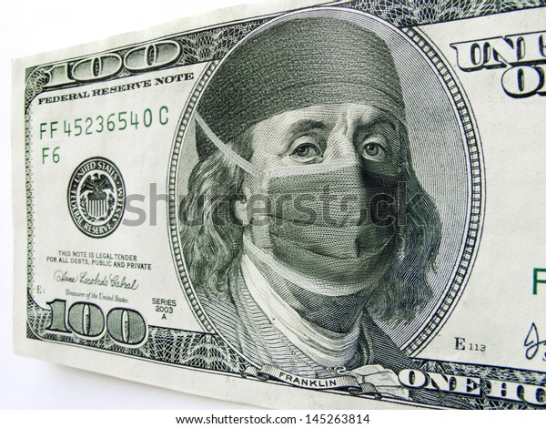 Ben Franklin In Yuz Dolarlik Banknot Uzerinde Stok Fotografi Simdi Duzenle 145263814