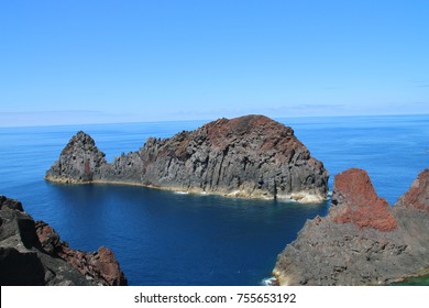 Photo of island in rock with whale format