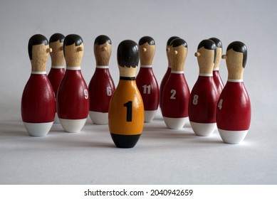 A Photo With Long Depth Of Field About A Stylized Soccer Team