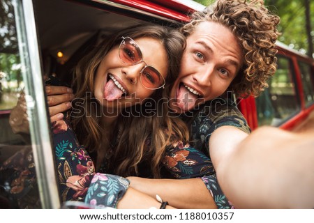 Similar – Image, Stock Photo Women Hipster Hippie Forest Sun