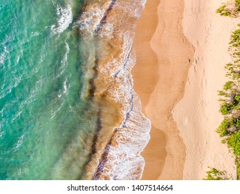 Photo Of Maui, HI Beach Waters From Just Above Wailea