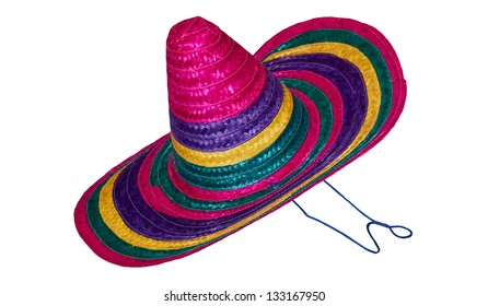 Photo Mexican Straw Hat On Holiday Stock Photo 133167950 | Shutterstock