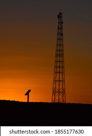 A Photo Of The Mobile Network Coverage In The Algerian Sahara