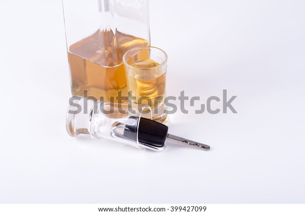 photo on the\
white background alcohol, keys\
.....