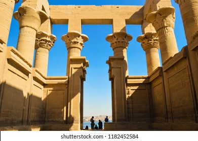 A Photo In Philae Temple