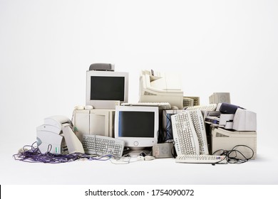 Photo Of Pile Of Computer Hardware