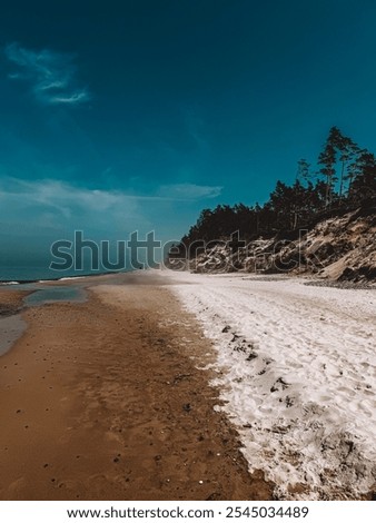 Similar – Foto Bild Ostseestrand in Polen