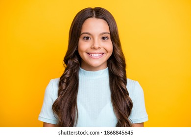 Photo Portrait Cute Little Girl Smiling Stock Photo 1868845645 ...