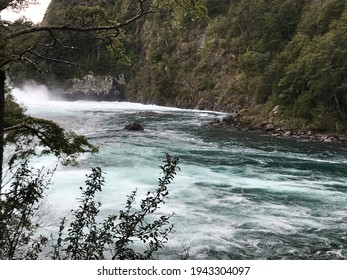 Photo Of The Rapids Of The River In The Vicente Pérez Rosales National Park - Chile