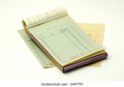 Photo Of A Receipt Book