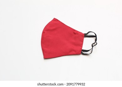 Photo Of Red Cloth Mask