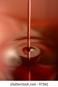 Photo Of Red Thick Liquid