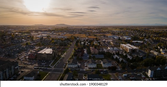 Photo Of Rexburg Idaho At Sunset