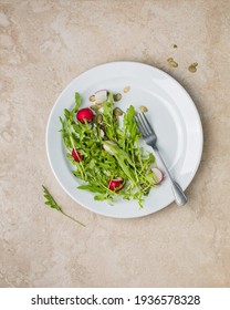 Photo Of Salad On White Plate