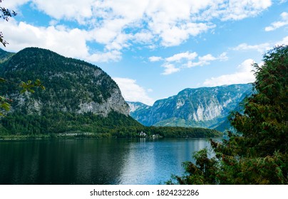 A Photo Of The Hallstätter See / Lake Hallstatt In Austria. 