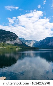 A Photo Of The Hallstätter See / Lake Hallstatt In Austria. 