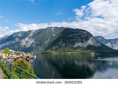 A Photo Of The Hallstätter See / Lake Hallstatt In Austria. 