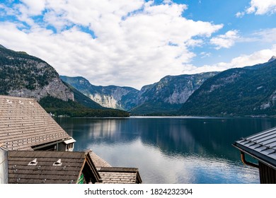 A Photo Of The Hallstätter See / Lake Hallstatt In Austria. 