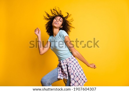 Image, Stock Photo Dance of the blue flowers