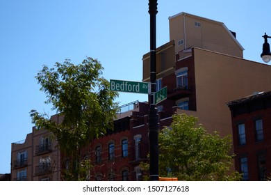 Photo Of A Sign Of Bedford Avenue