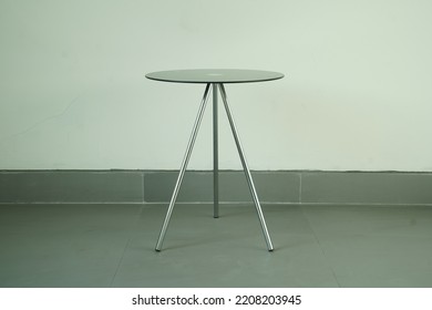 Photo Of Small Black Glass Table