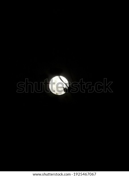 A photo of a smiling\
moon.