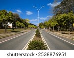 photo of the square at the Federal University of Viçosa - Brazil.