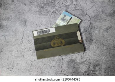 Photo Of Stnk Or Vehicle Registration Certificate And Bpkb Motor Vehicle Owner Proof Book 
