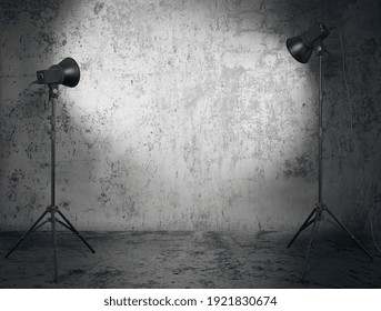 Photo Studio In Old Room