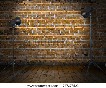 Similar – Image, Stock Photo weathered wall and vintage torn wallpaper