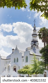 Photo Of Swellendam 1910 Church Taken From Under An Old Oak Tree