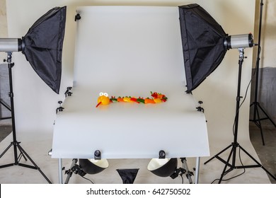 Photo Table For Product Photography In A Studio