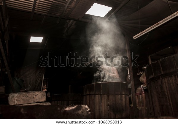 Photo Taken Biscuit Making Cottage Industry Stock Photo Edit Now