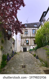 Photo taken on May 23, 2021 in Chartres, Eure et Loir, France. Walk and discovery of the feudal lower town of Chartres.