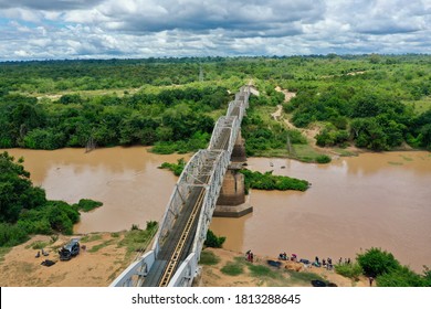 Photo Taken On September 6 At 12:08 Showing The Viaduct Over The River N'zi In The Sublime City Of Dimbokro In Ivory Coast.