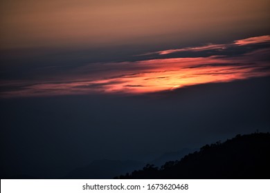 The Photo Was Taken From A Sunset Point In Naddi Village In Himachal Pradesh. Given That We Reached The Sunset Point A Little Too Early I.e. 1 PM And Had To Wait For A Very Long Time To Get The View. 