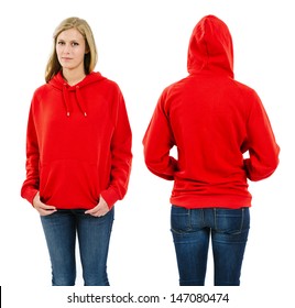 red hoodies for teenage girl