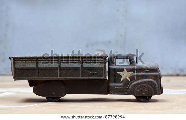 Photo of Toy army\
truck