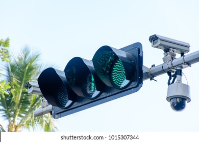 Photo Of Traffic Light And Cctv Camera