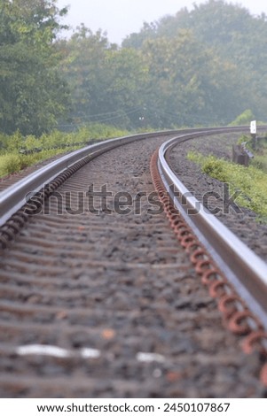 photo of train tracks that are still actively used with beautiful views
