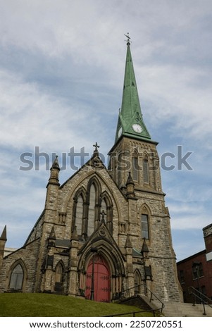 Photo of Trinity Anglican Church in Saint John, New Brunswick, Canada.