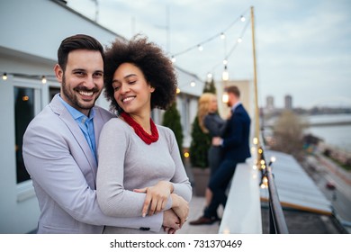 Photo of two young couple bonding.  - Shutterstock ID 731370469